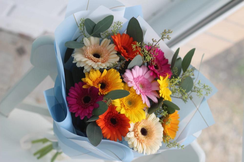 Букет цветов из: Герберы в Зункаре