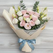 Букет цветов из:  Лизиантусы в Зункаре