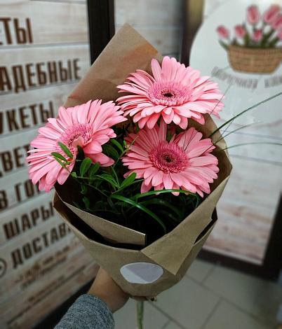 Букет цветов из: Герберы в Зункаре