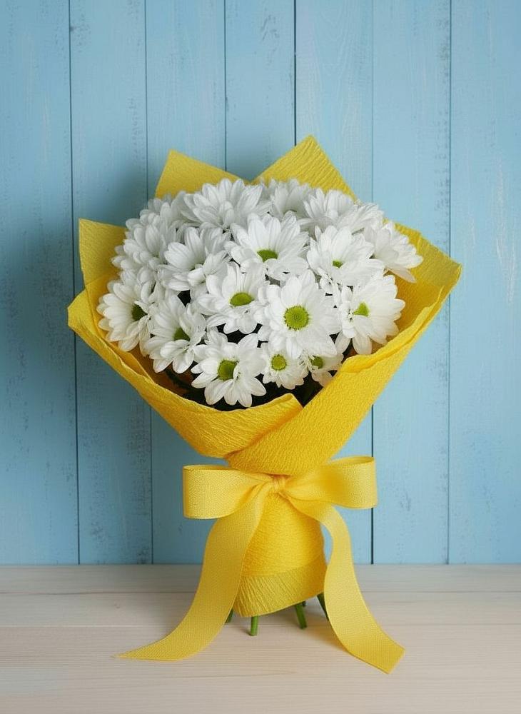 Букет цветов из: Хризантемы в Зункаре