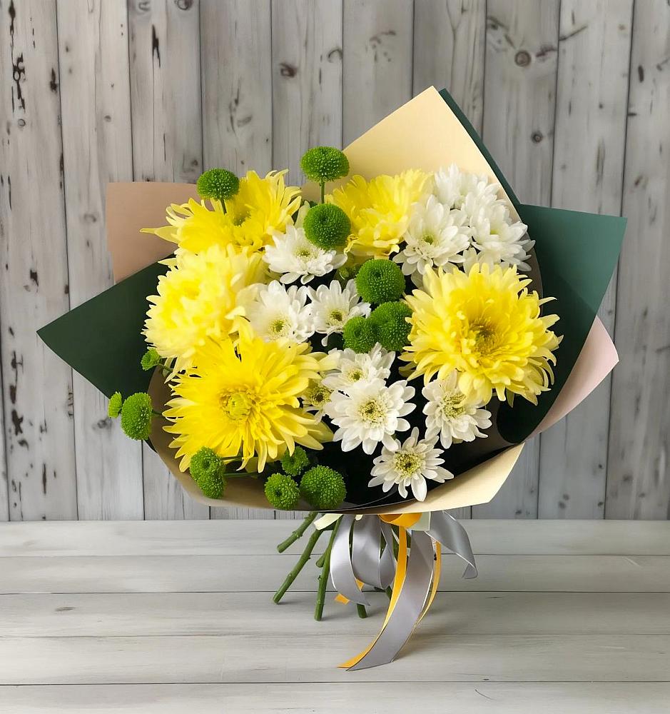 Букет цветов из: Хризантемы в Зункаре